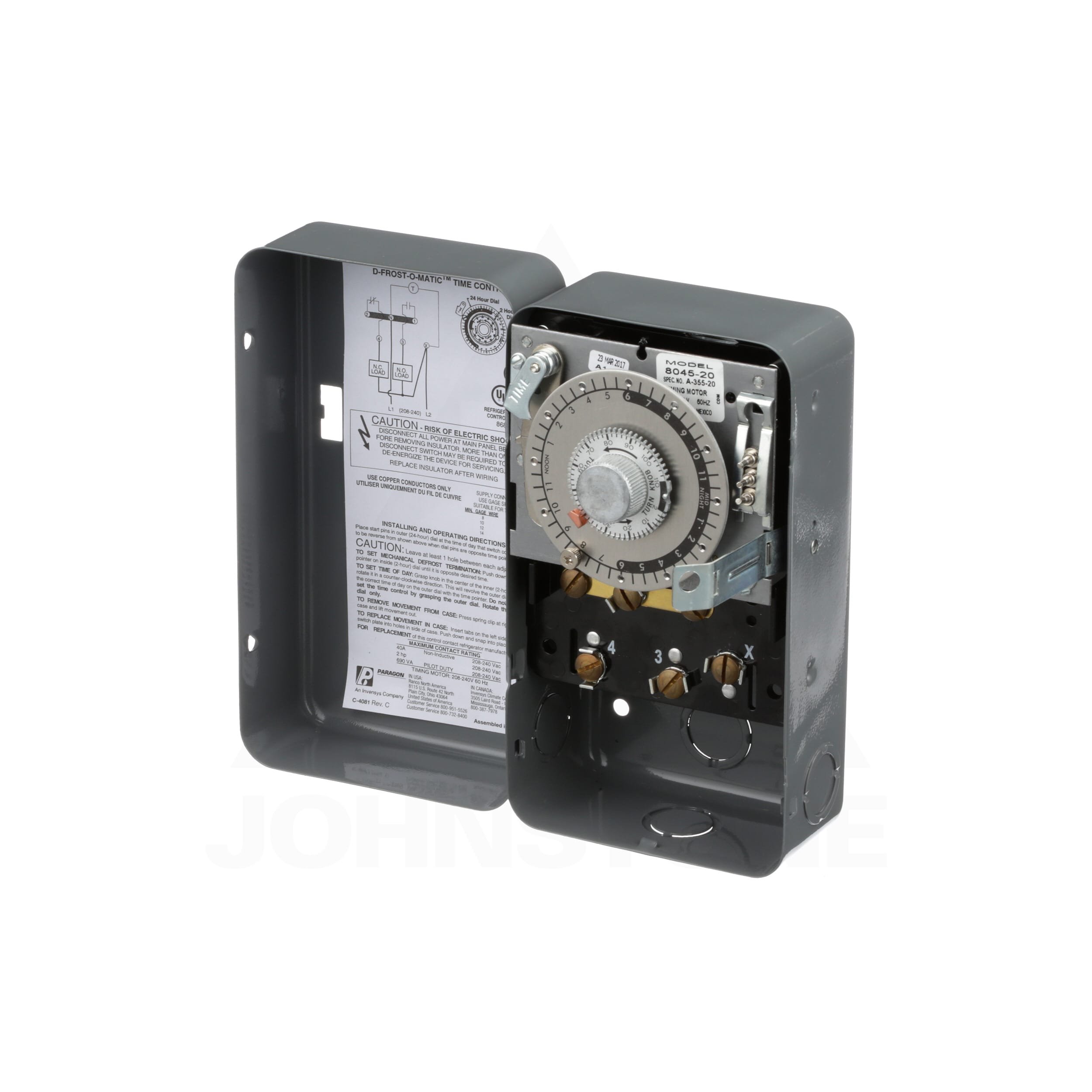  - Refrigeration Defrost Timers